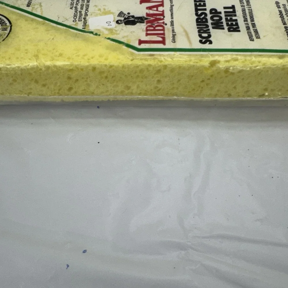 Libman Scrubster Mop Refill Sponge 00105 Made In USA Fits #103 Extra Absorbent‎